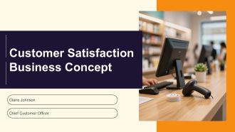 Customer Satisfaction Business Concept PPT Demonstration VA