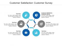 Customer satisfaction customer survey ppt powerpoint presentation icon file formats cpb