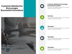 Customer satisfaction encourages successful innovations ppt styles cpb