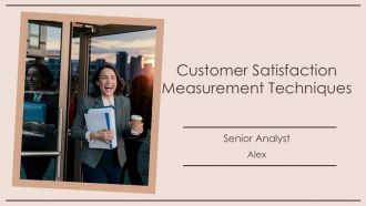 Customer Satisfaction Measurement Techniques PPT Designs AT Customer Satisfaction Measurement Techniques PPT Designs AT