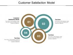 Customer satisfaction model ppt powerpoint presentation file ideas cpb