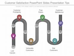 Customer satisfaction powerpoint slides presentation tips