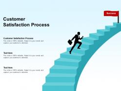 Customer satisfaction process ppt powerpoint presentation show tips cpb