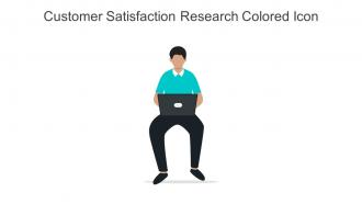 Customer Satisfaction Research Colored Icon In Powerpoint Pptx Png And Editable Eps Format