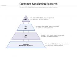Customer satisfaction research ppt powerpoint presentation gallery demonstration cpb