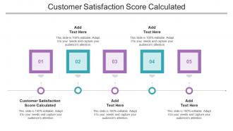 Customer Satisfaction Score Calculated In Powerpoint And Google Slides Cpb