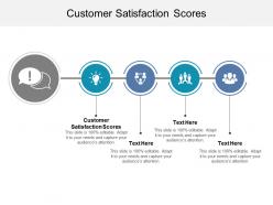 Customer satisfaction scores ppt powerpoint presentation show ideas cpb