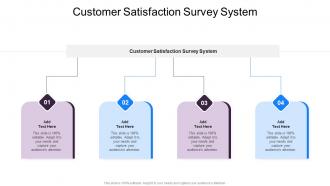 Customer Satisfaction Survey System In Powerpoint And Google Slides Cpb