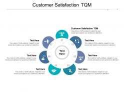 Customer satisfaction tqm ppt powerpoint presentation portfolio deck cpb