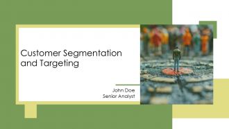 Customer Segmentation And Targeting PPT PowerPoint AT