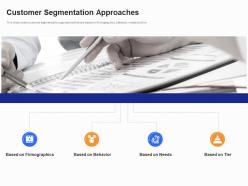 Customer segmentation approaches b2b customer segmentation approaches ppt summary