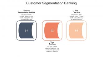 Customer segmentation banking ppt powerpoint presentation outline professional cpb