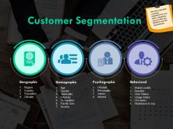 Customer segmentation demographic ppt powerpoint presentation outline samples