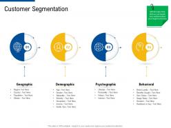 Customer segmentation factor strategies for customer targeting ppt diagrams