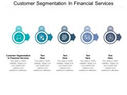 Customer segmentation in financial services ppt powerpoint presentation slides cpb