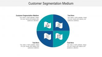 Customer segmentation medium ppt powerpoint presentation template cpb