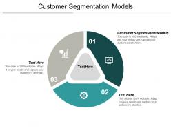 Customer segmentation models ppt powerpoint presentation ideas tips cpb
