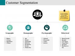 Customer Segmentation Powerpoint Slides Templates