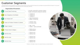 Customer Segments Corporate Business Playbook Ppt Tips