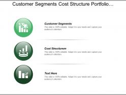 Customer segments cost structure portfolio management .quality assurance