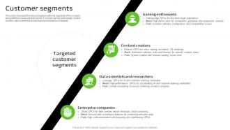 Customer Segments NVIDIA Business Model BMC SS