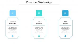 Customer Service App Ppt Powerpoint Presentation Inspiration Diagrams Cpb
