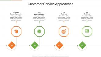 Customer Service Approaches In Powerpoint And Google Slides Cpb