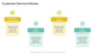 Customer Service Articles In Powerpoint And Google Slides Cpb