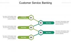 Customer service banking ppt powerpoint presentation model design inspiration cpb