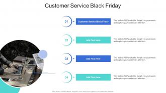 Customer Service Black Friday In Powerpoint And Google Slides Cpb