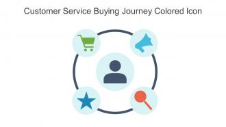 Customer Service Buying Journey Colored Icon In Powerpoint Pptx Png And Editable Eps Format