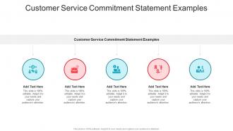 Customer Service Commitment Statement Examples In Powerpoint And Google Slides Cpb