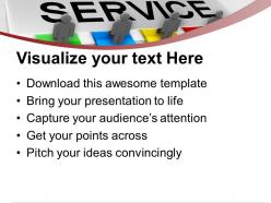 Customer service concept communication powerpoint templates ppt backgrounds for slides 0113