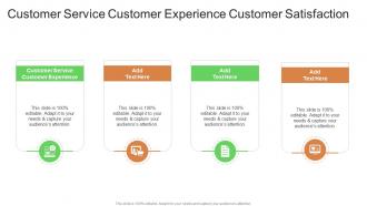 Customer Service Customer Experience Customer Satisfaction In Powerpoint And Google Slides Cpb