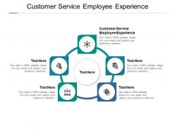 Customer service employee experience ppt powerpoint presentation gallery summary cpb