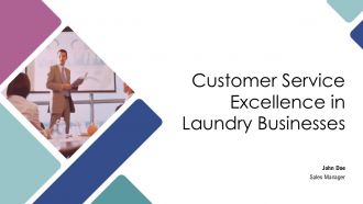 Customer Service Excellence In Laundry Businesses PPT Structure AT