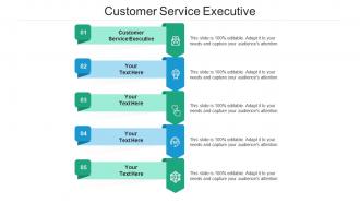 Customer service executive ppt powerpoint presentation summary smartart cpb