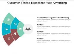 Customer service experience web advertising ppt powerpoint presentation infographic template infographics cpb