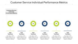 Customer Service Individual Performance Metrics In Powerpoint And Google Slides Cpb