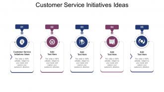 Customer Service Initiatives Ideas In Powerpoint And Google Slides Cpb