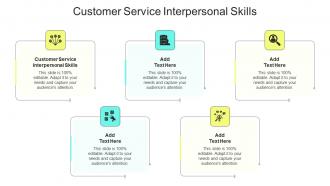 Customer Service Interpersonal Skills In Powerpoint And Google Slides Cpb