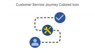 Customer Service Journey Colored Icon In Powerpoint Pptx Png And Editable Eps Format