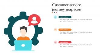 Customer Service Journey Map Icon