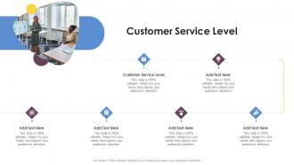 Customer Service Level In Powerpoint And Google Slides Cpb