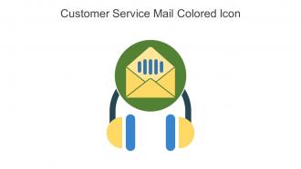 Customer Service Mail Colored Icon In Powerpoint Pptx Png And Editable Eps Format