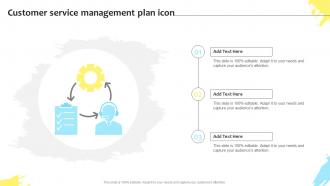 Customer Service Management Plan Icon