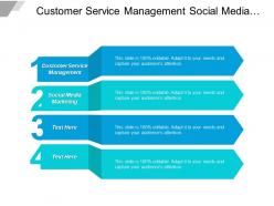 Customer service management social media marketing six sigma cpb