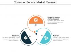 Customer service market research ppt powerpoint presentation gallery outline cpb