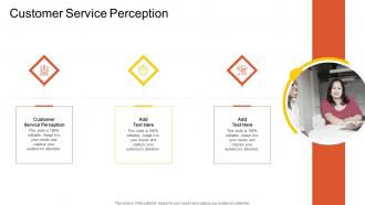 Customer Service Perception In Powerpoint And Google Slides Cpb