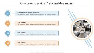 Customer Service Platform Messaging In Powerpoint And Google Slides Cpb